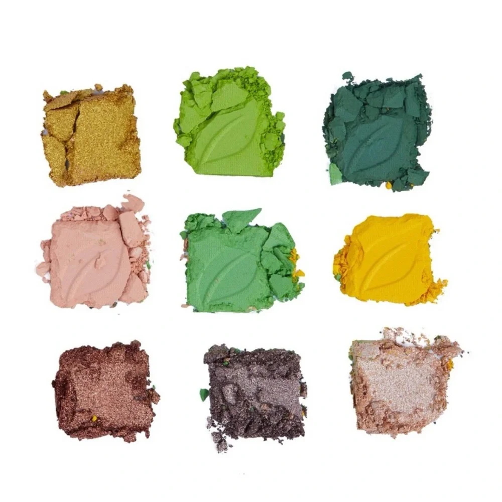 NEW Makeup Revolution‎ Beauty Ultimate Neons 9 Eyeshadow Palette - Green Haze